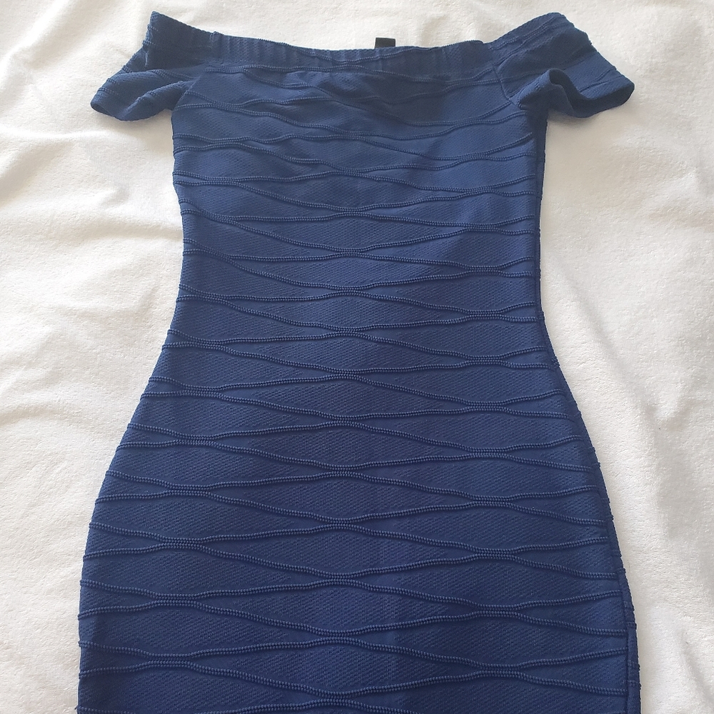 Windsor Off Shoulder Mini Dress